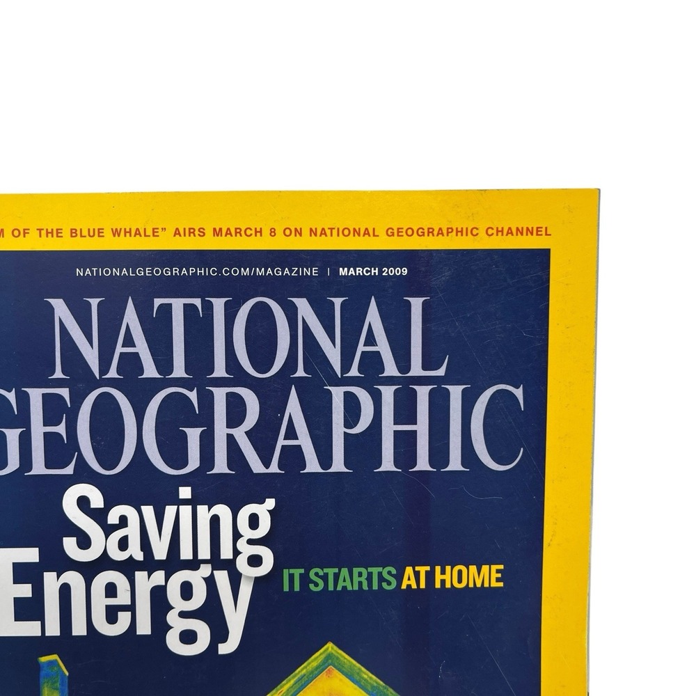 National Geographic Magazine March‎ 2009 Saving Energy, Greatest Whale, Oil Boom - Picture 2 of 5